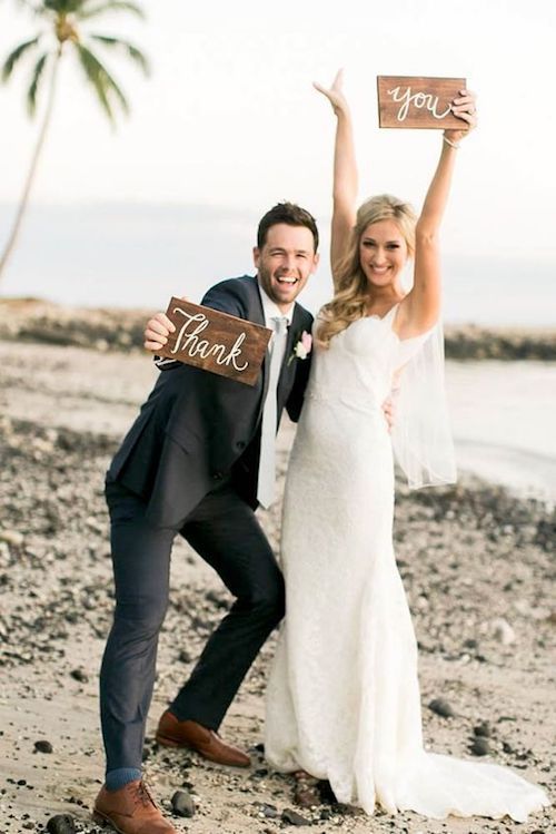 A must-have wedding photo you will want share with your wedding guest list, amiright?