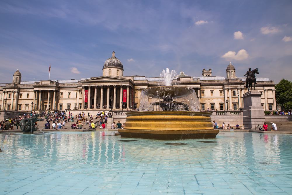 National Gallery in Trafalgar Square