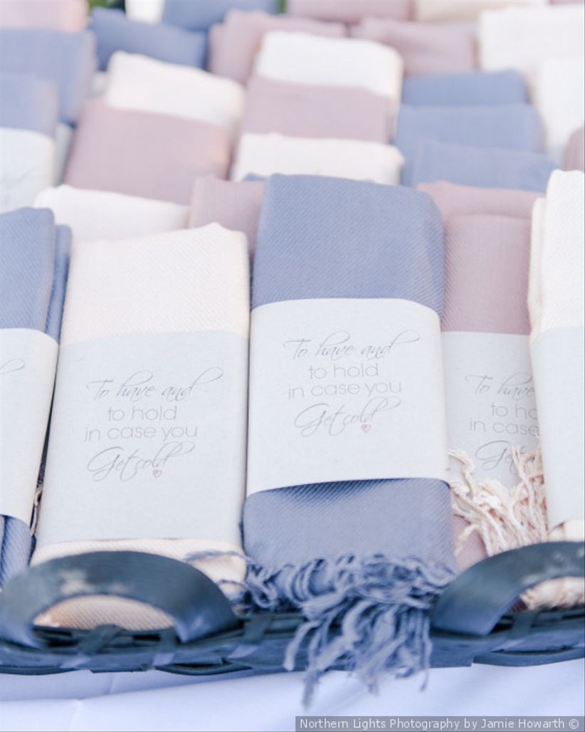 shawl favors