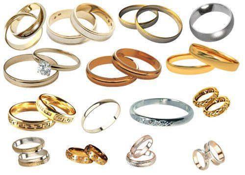 свадебные кольца, ассортимент