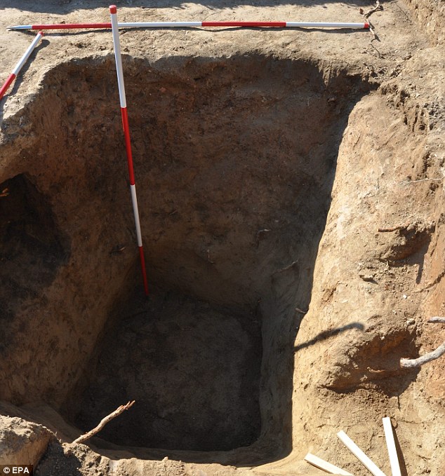 The site where the presumed burial place of Ottoman Turkish Sultan Suleiman I was discovered recently in Szigetvar, 220 kms southwest of Budapest, Hungary (pictured). Archaeologists believe the tomb found is the exact place of Suleiman